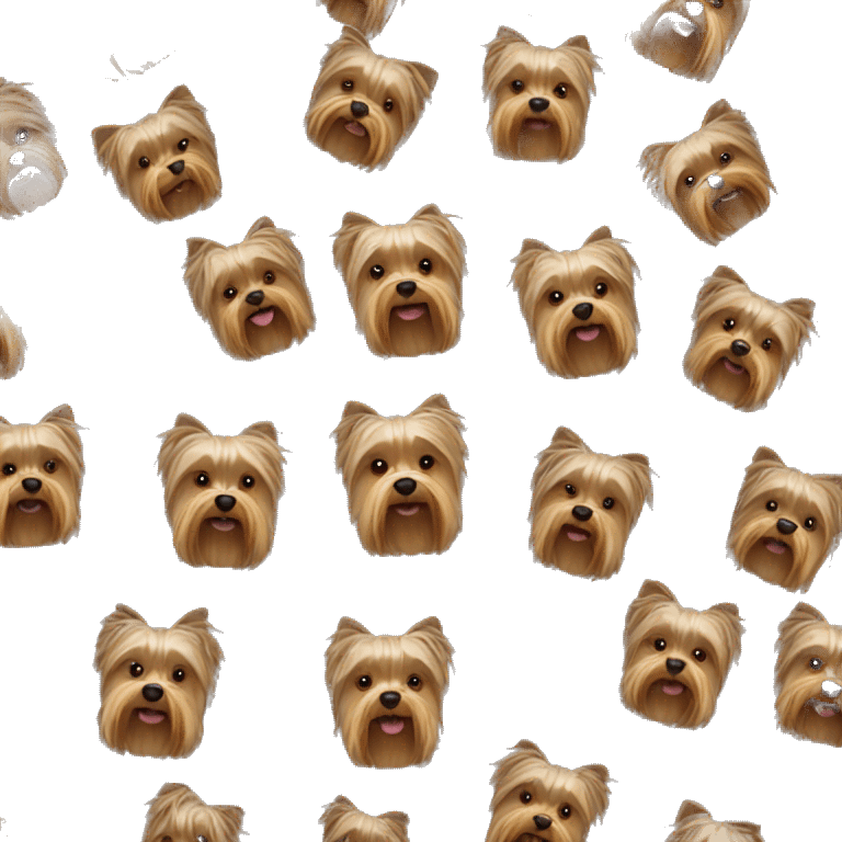 Yorkshire terrier emoji