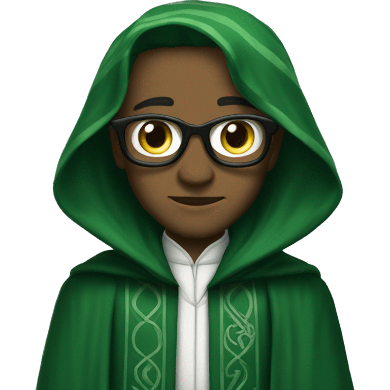 Me in slytherin robes emoji