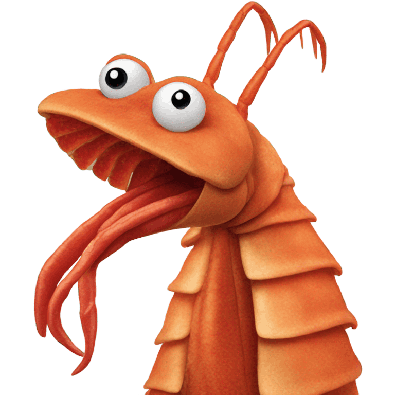 Pepé the King Prawn muppet emoji