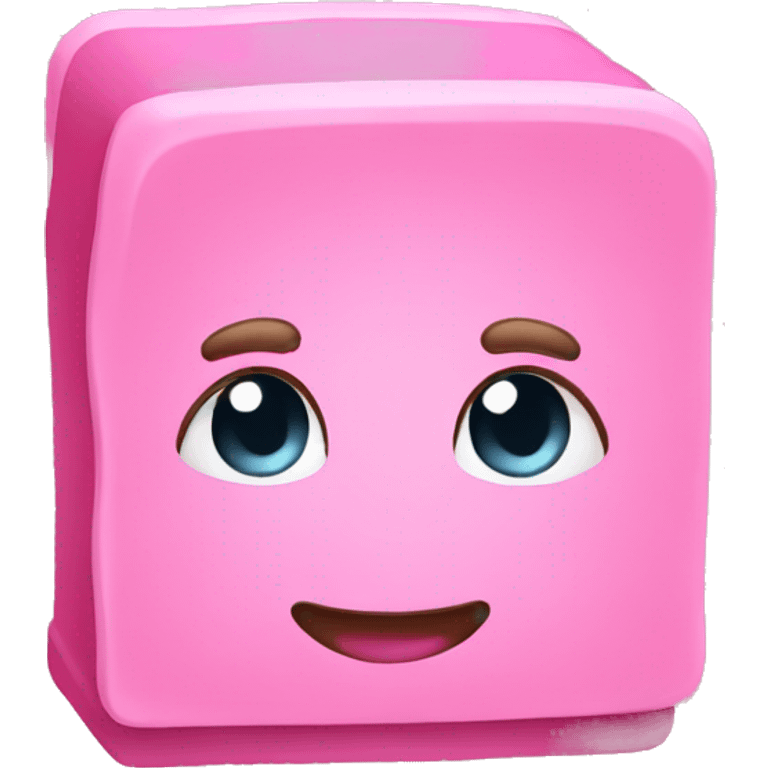 Pink Eraser Emoji, iOS style emoji