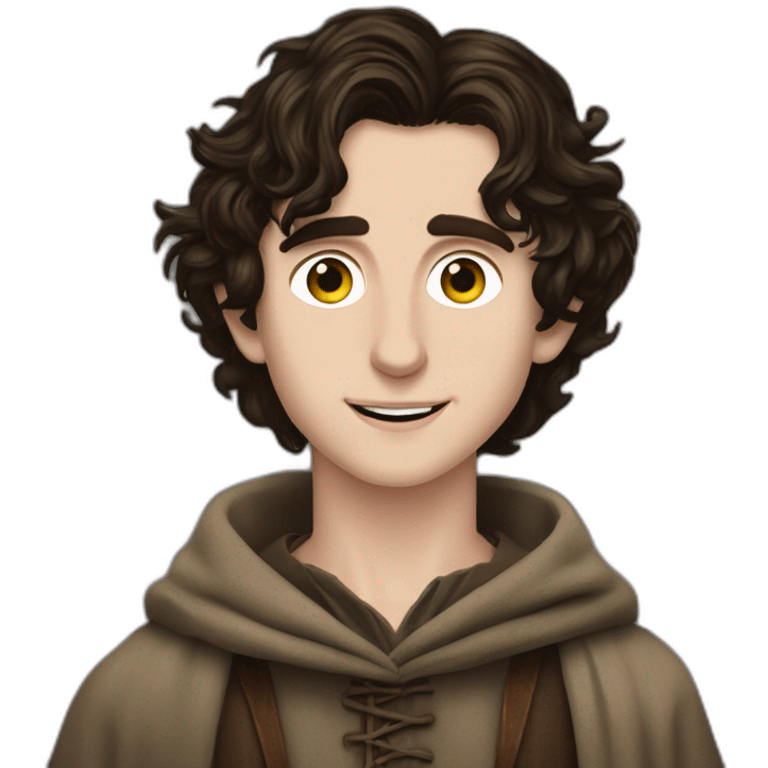 Timothee chalamet as Frodo baggins emoji