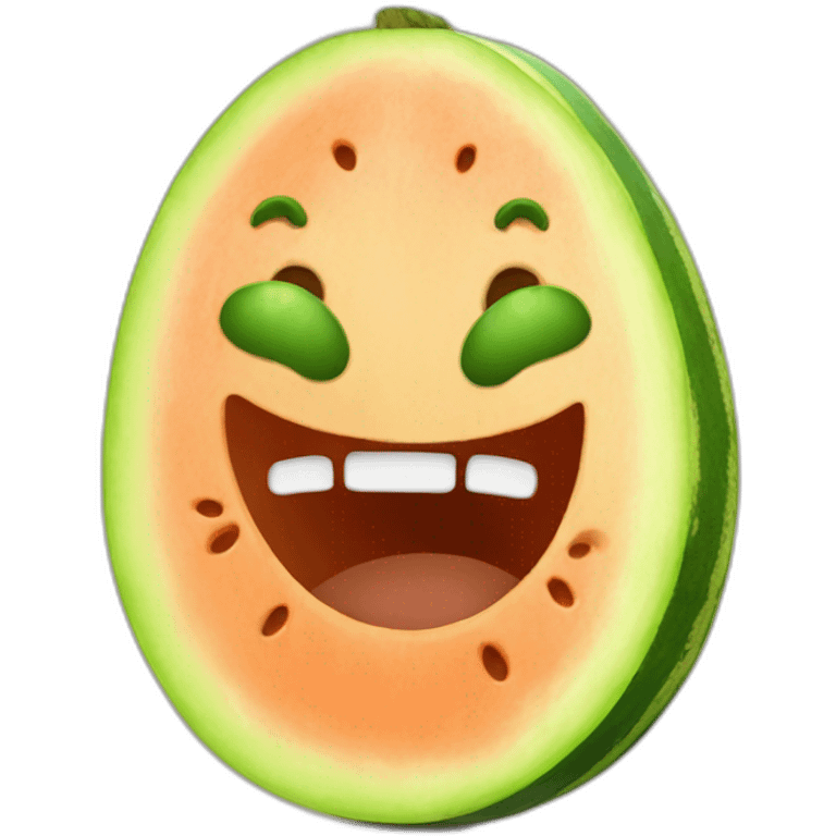 Dumb melon emoji