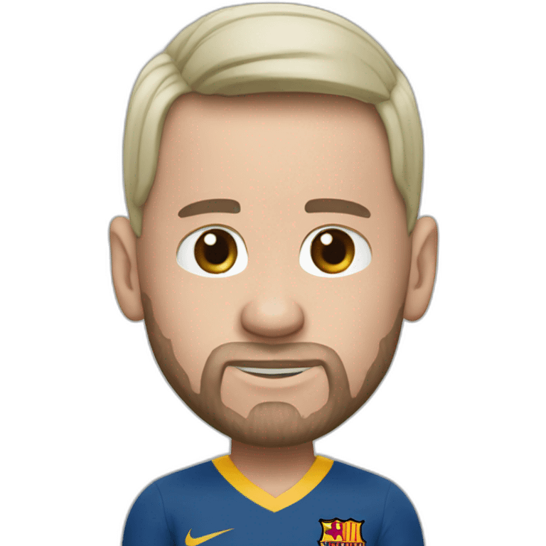 Lionel messi bald emoji