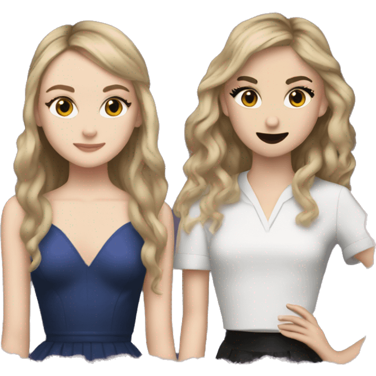 Sabrina carpenter and Taylor swift emoji