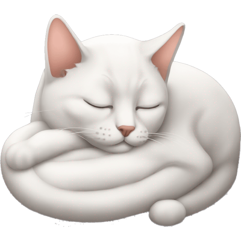 Sleep cat  emoji