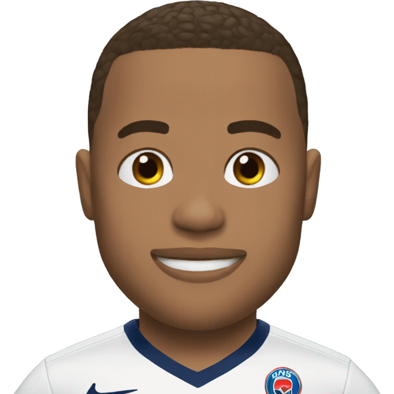 Mbappé choqué emoji