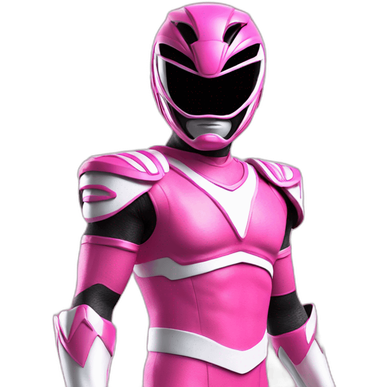 male pink power ranger emoji