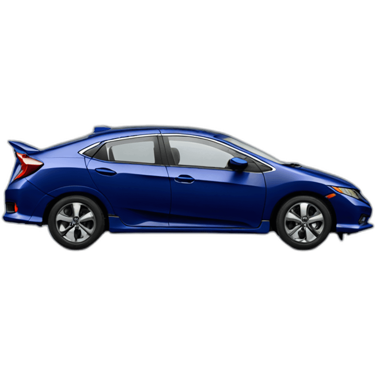 Honda civic 8th european navy blue emoji