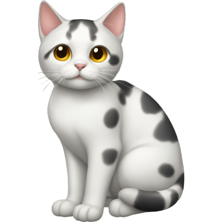 Gato de espalda emoji