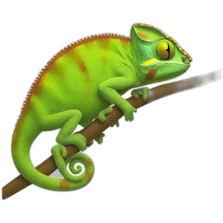 Chameleon emoji