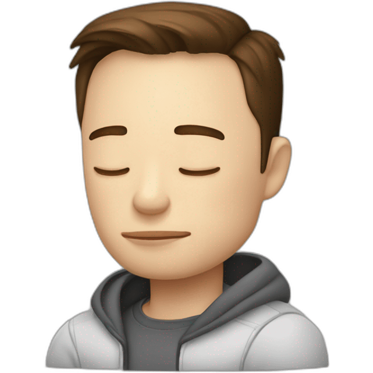 Elon musk sleep emoji