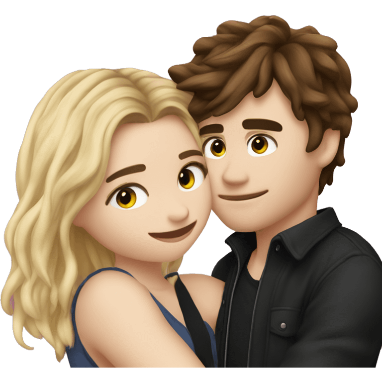 Emoji Chloe grace moretz hugging elrubiusomg emoji