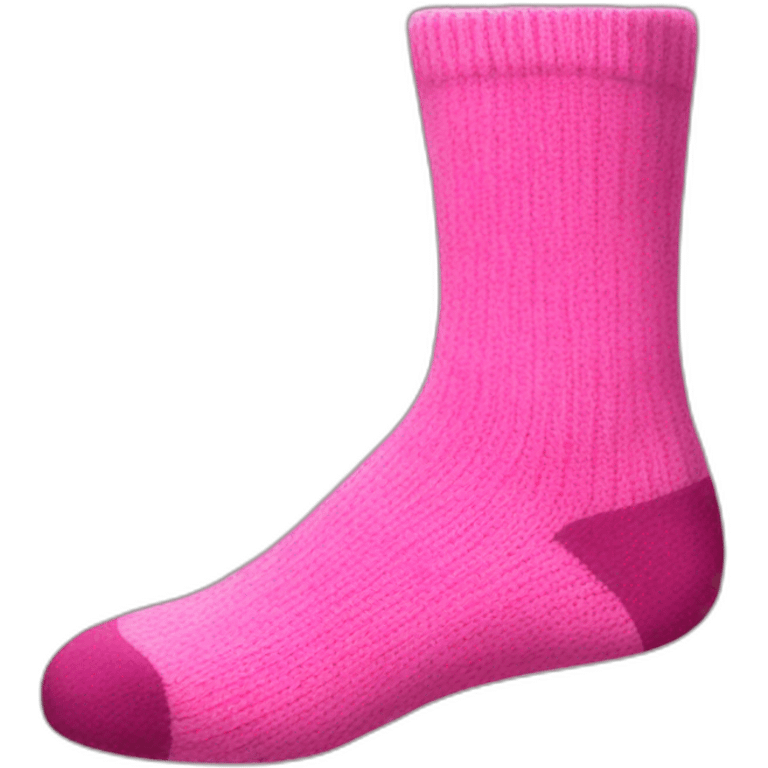 Pink socks emoji