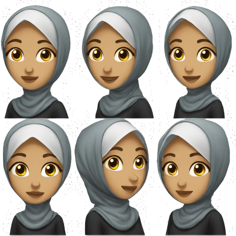 Hijab girl  emoji