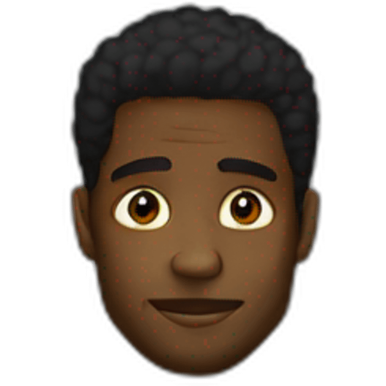 Black Guy hoodie emoji