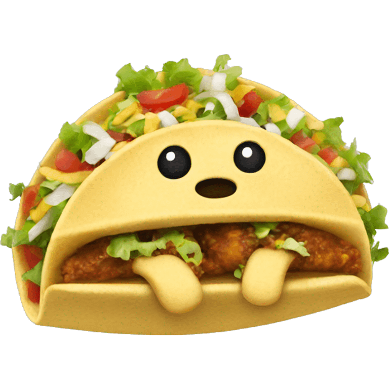 Eating tacos  emoji