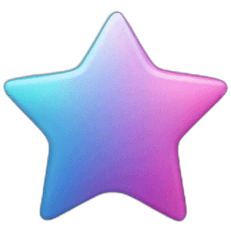 Purple blue pink token coin stars emoji