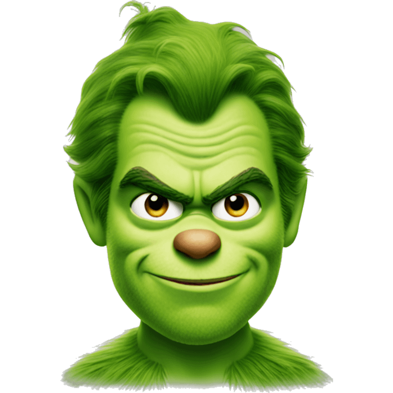 henry cavill as grinch emoji