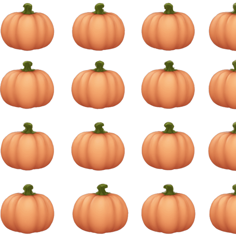 Light pink Pumpkin  emoji