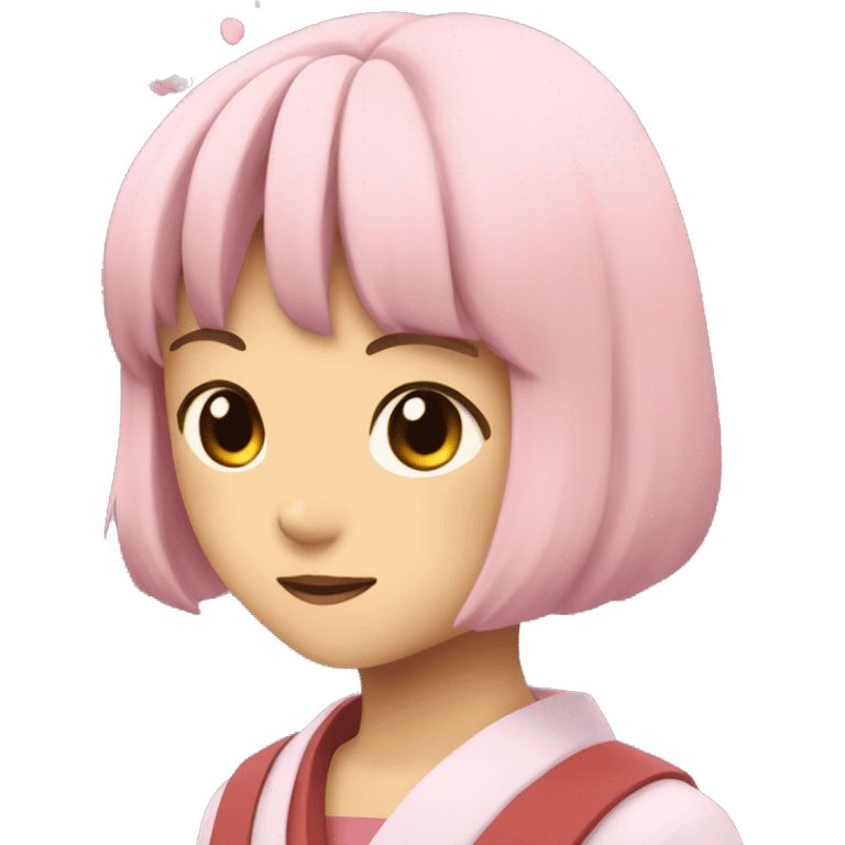 Ghibli style Sakura Icon emoji