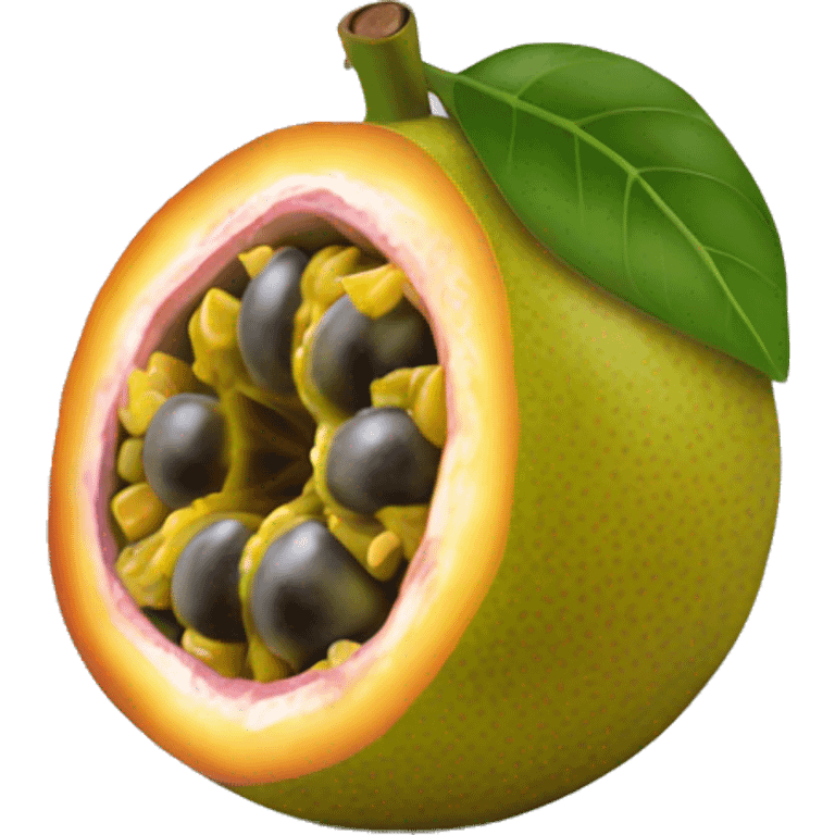 Passion fruit emoji