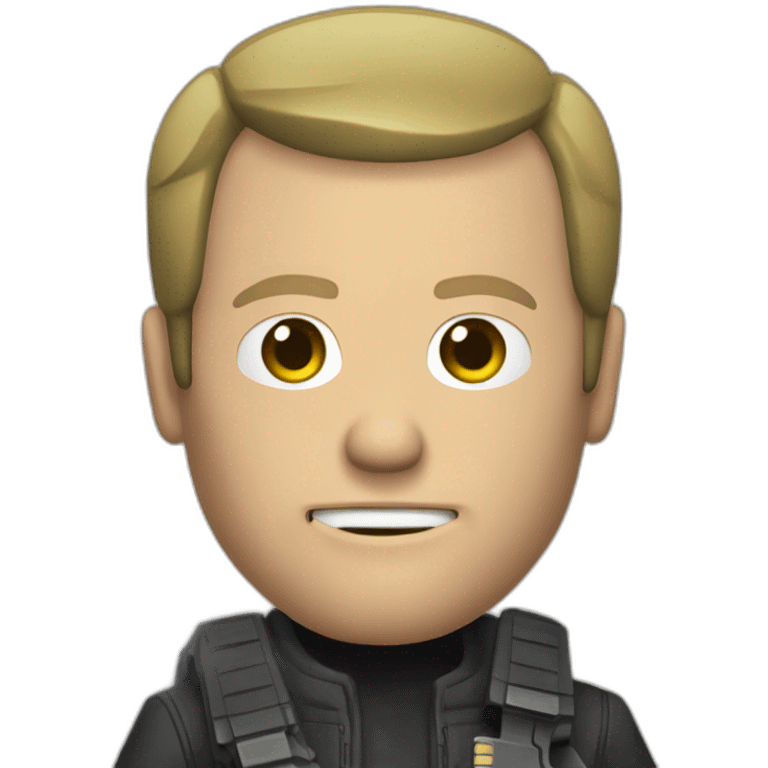 jack bauer pointed a gun emoji