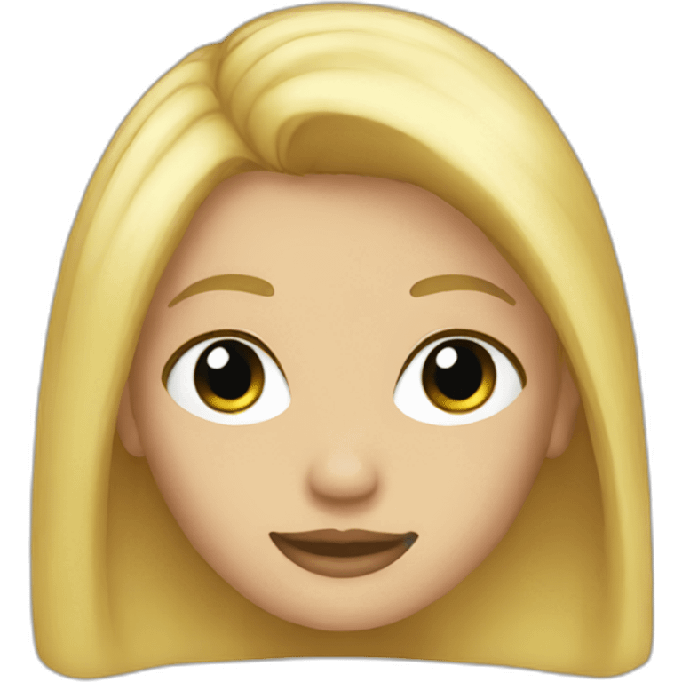 blonde hair emoji