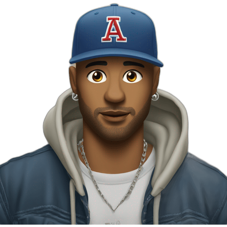 Rappeur booba  emoji