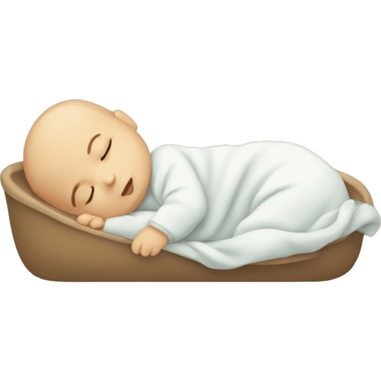 baby sleeping emoji