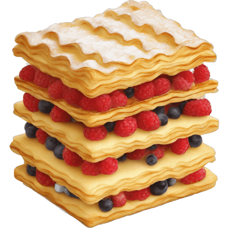 mille feuille emoji