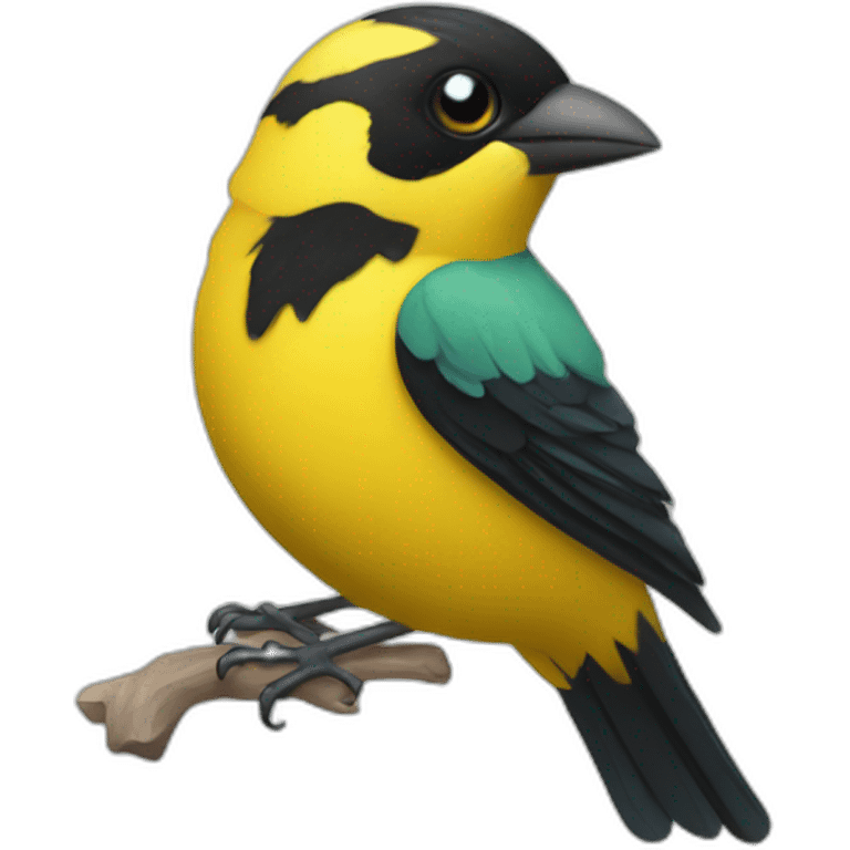 tanager typing emoji