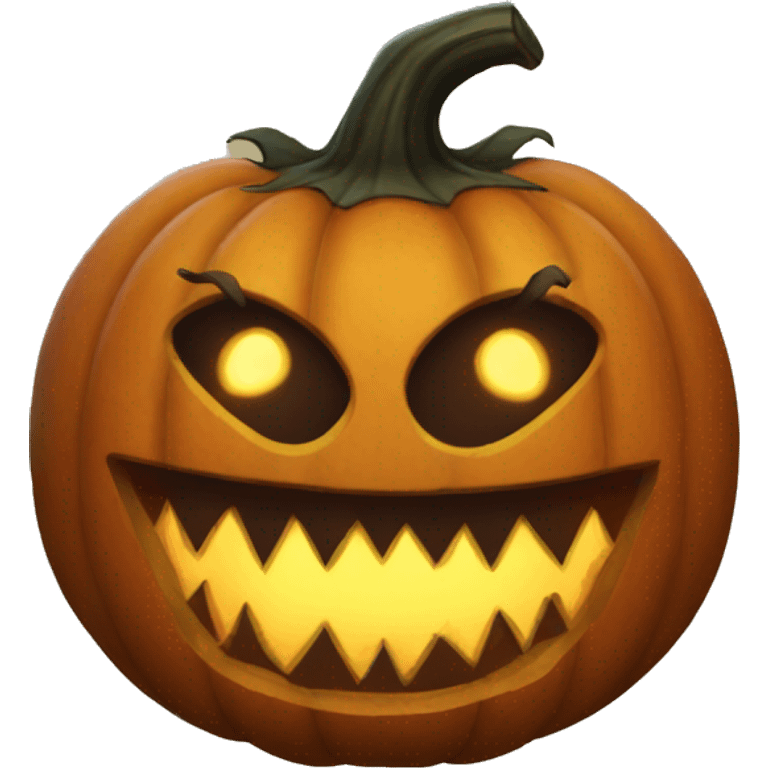 Scary Pumpkin emoji