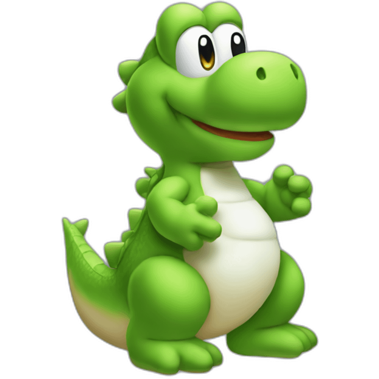 yoshi-(proportional)calm-(realistic) emoji