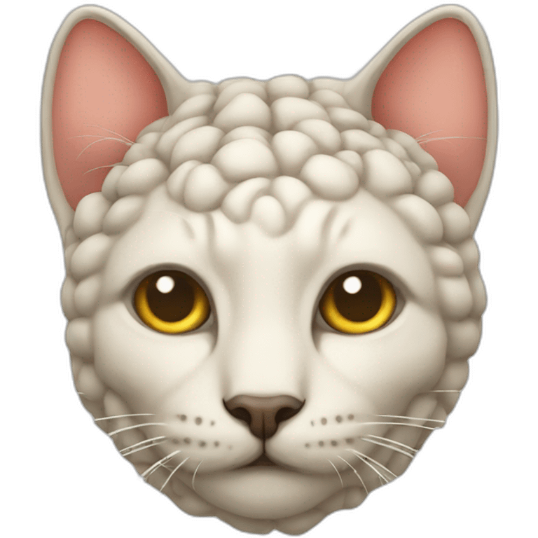 cat brains emoji