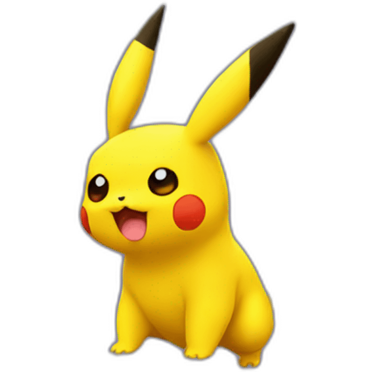 Pikachu avec mrbeast emoji