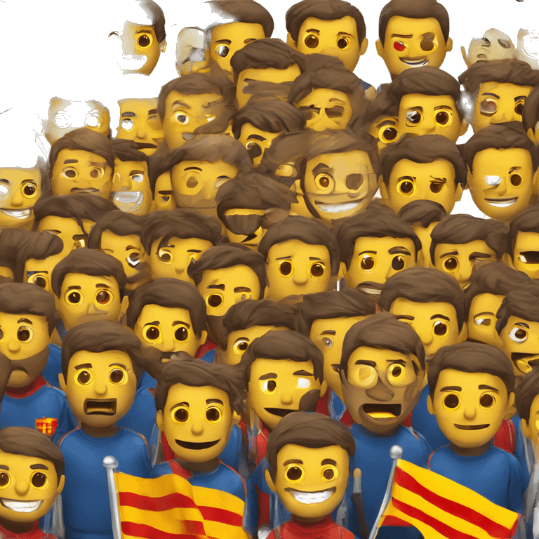 Persona con bandera Catalunya  emoji