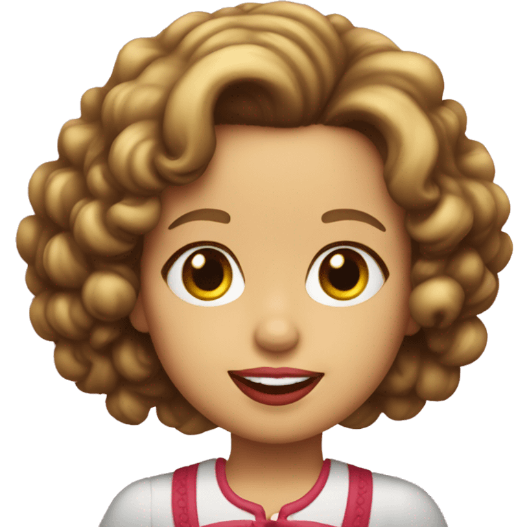 Shirley temple emoji