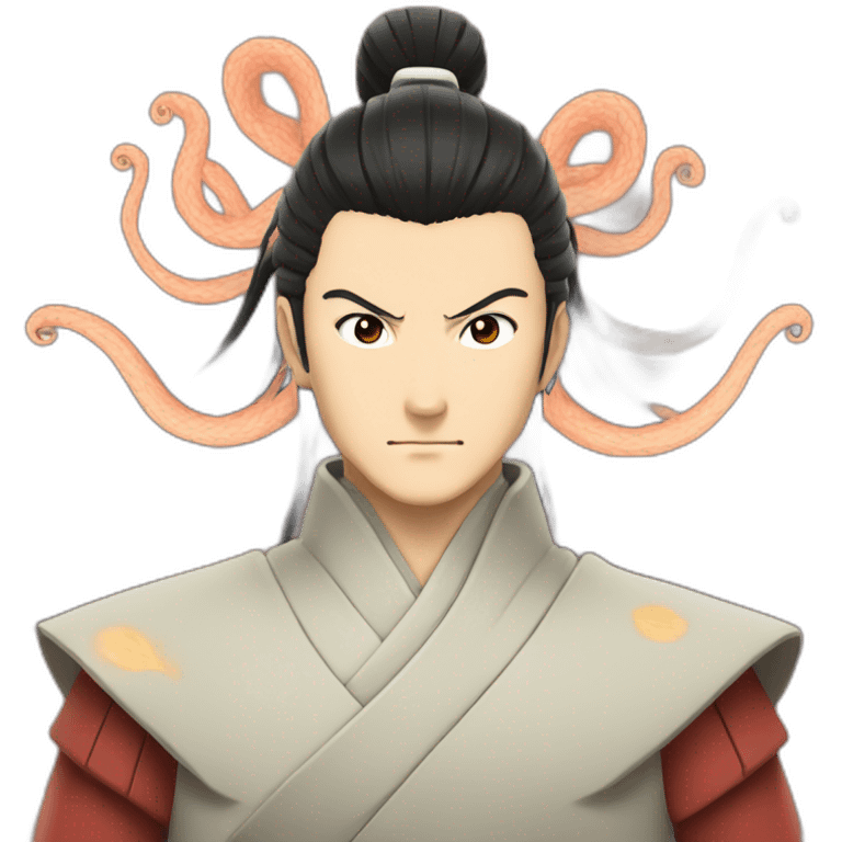 Hashirama with 9 tails emoji