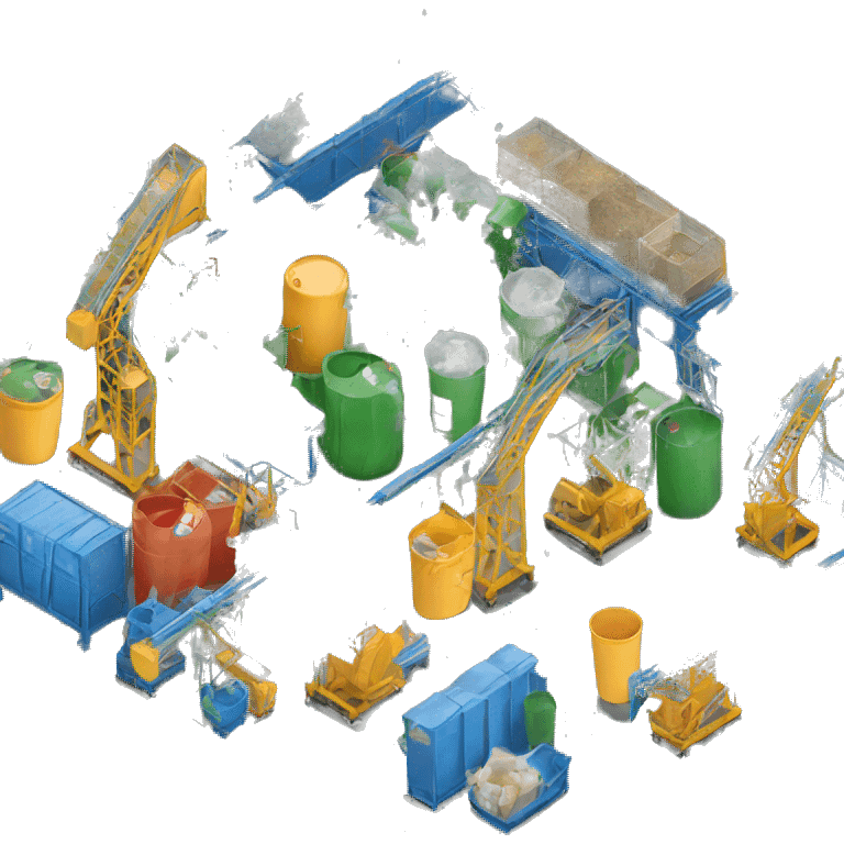 plastic recycling plant emoji