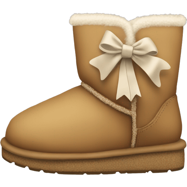 Uggs with bows emoji