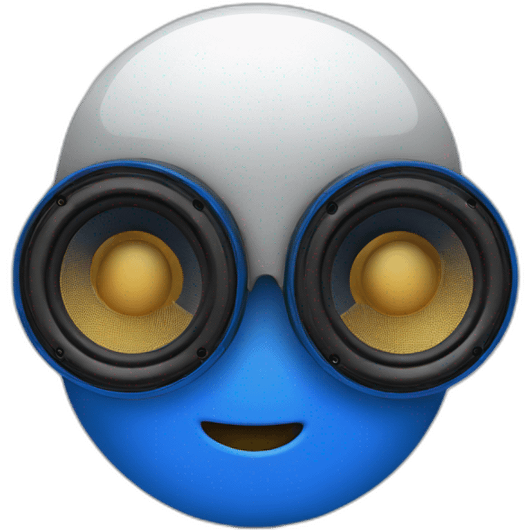 blue Speaker emoji