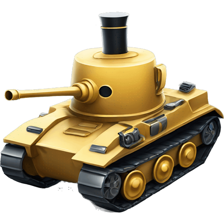 Deip.io tank with a tophat emoji