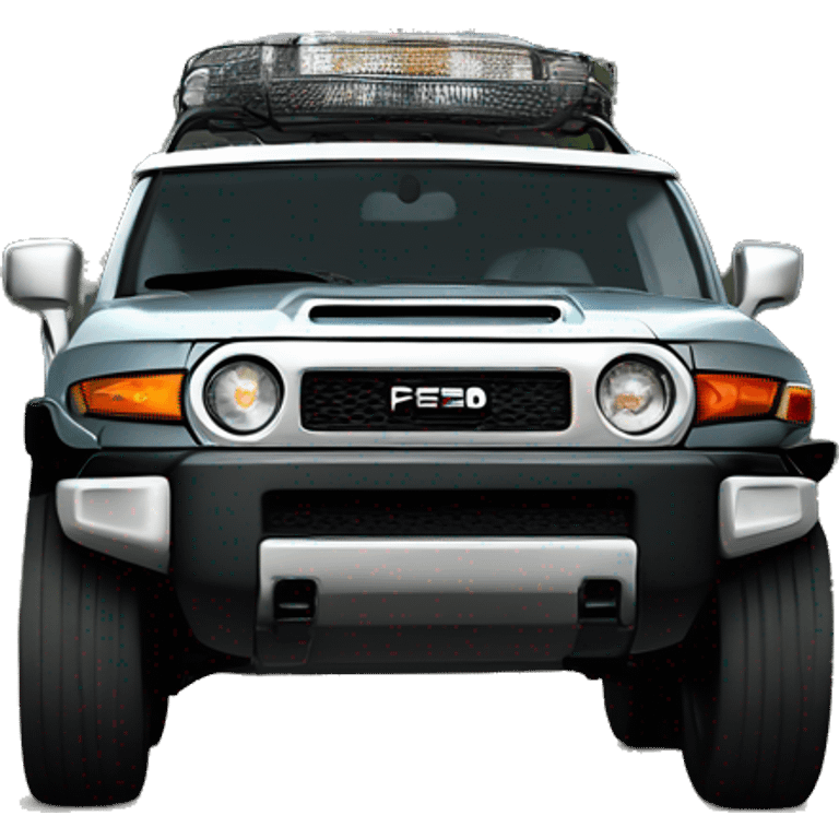 Gray FJ Cruiser  emoji