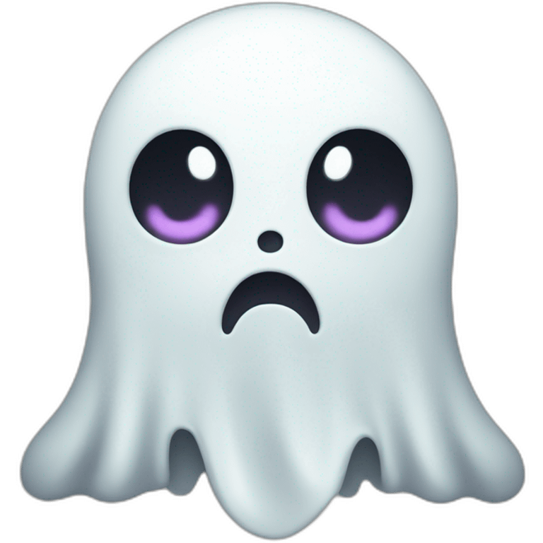 Kawaii ghost emoji