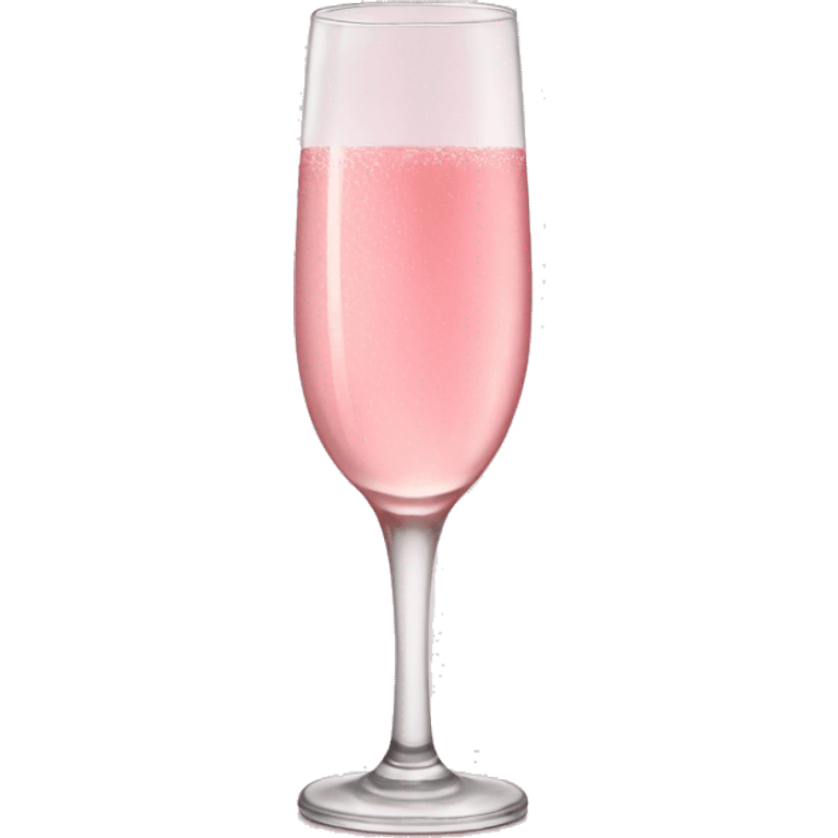 Pink champagne  emoji