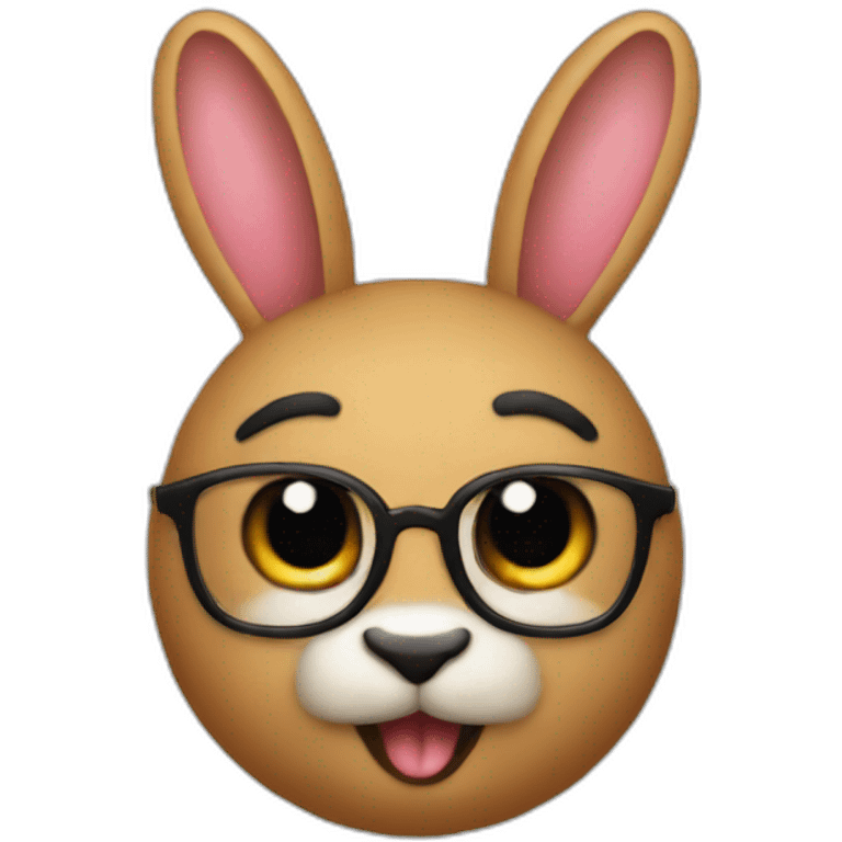 Funny bad bunny emoji