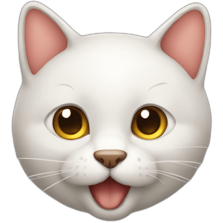 Mewing emoji