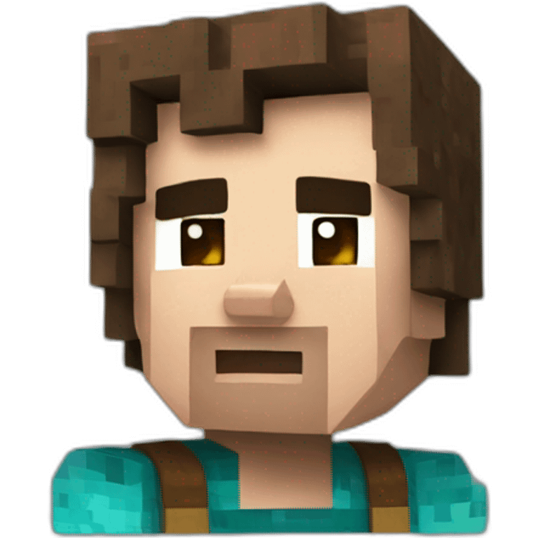 Steve minecraft emoji