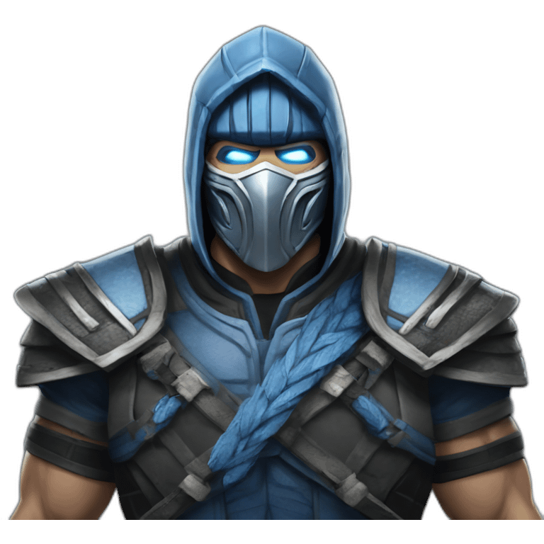 sub zero mortal kombat emoji