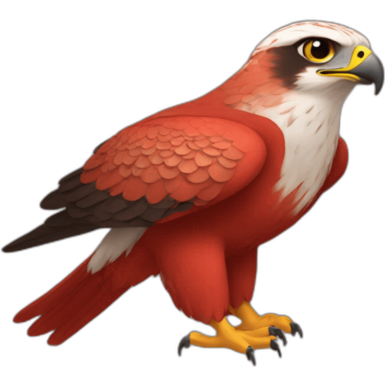 red falcon emoji